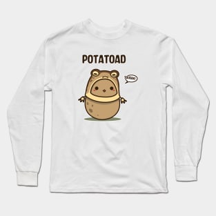 Cute Potato Fairy Potatoad Long Sleeve T-Shirt